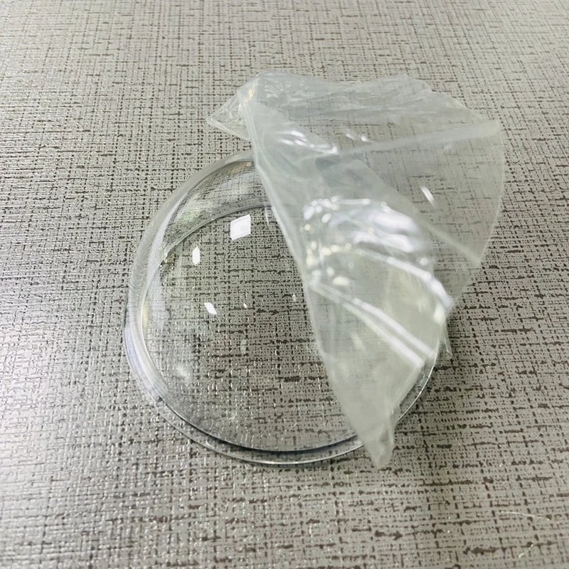 Hikvision Samsung CCTV Camera Transparent Protective Cover HD Outer Clear Glass Protection Dome Mini Hemisphere Shell 85mmx45mm