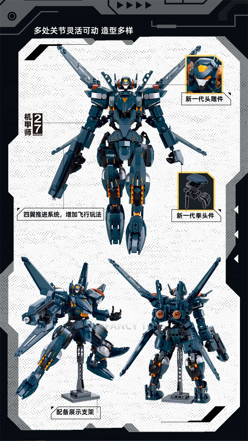 Sluban 569 Stuks Militaire Aanvalsrobot Model Wars Gewapende Ondersteuning Designer Speelgoed Bouwstenen Educatief Speelgoed voor Kinderen