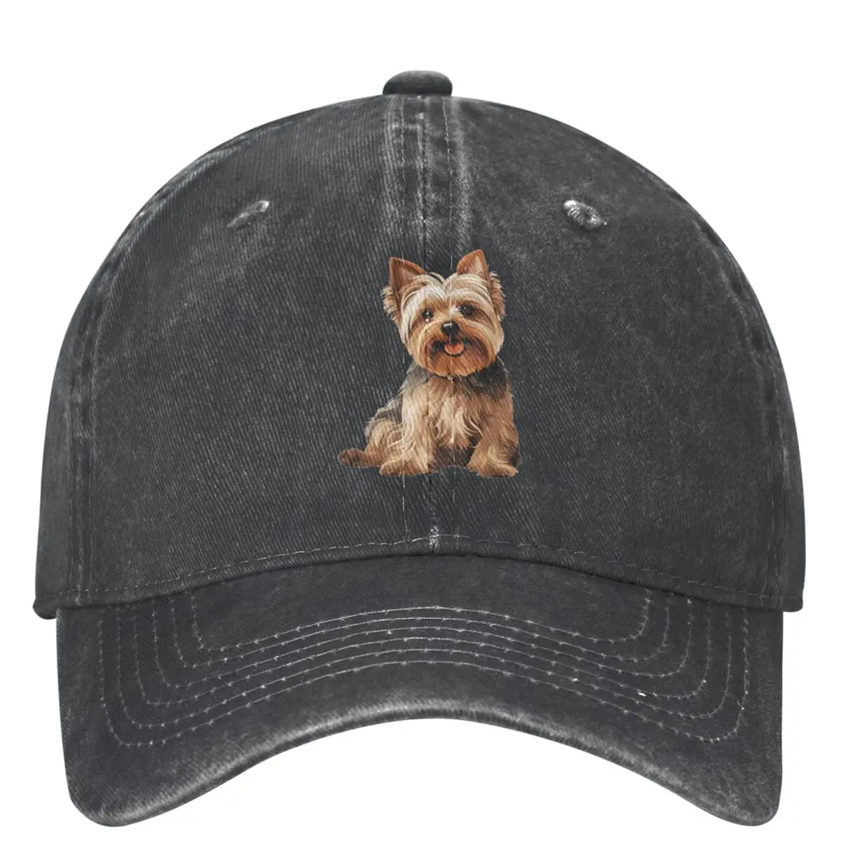 Yorkshire Terrier Baseball Cap Cute Dog Men Women Designer Hip Hop Hats Summer Fashion Hunting Camping Baseball Caps