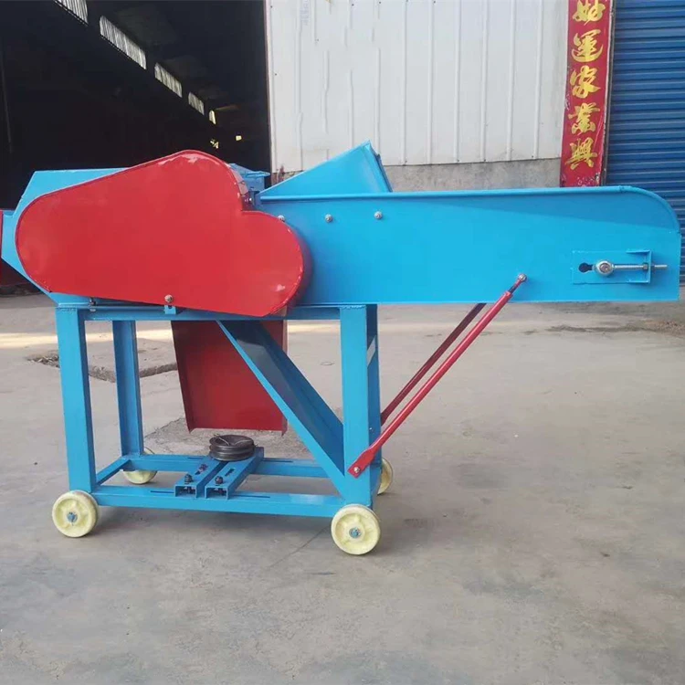 Farm Cattle Sheep Grass Crushing and Breeding Equipment Electric Hay Machine Silage Chopper