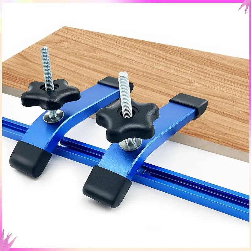 

B50C Acting Т-образный зажим с Т-образными болтами и бесшумными деревообрабатывающими зажимами из алюминиевого сплава для фрезерных станков, сверлильных станков с ЧПУ