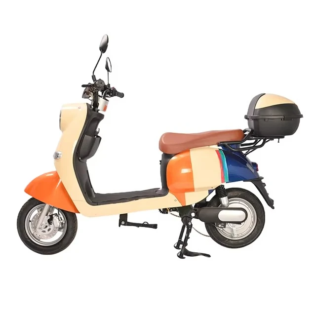 TTY Hot Sale Electric Bike Scooter 500W 2 Seats Adult Moped New Cheap Electric Bike view 6