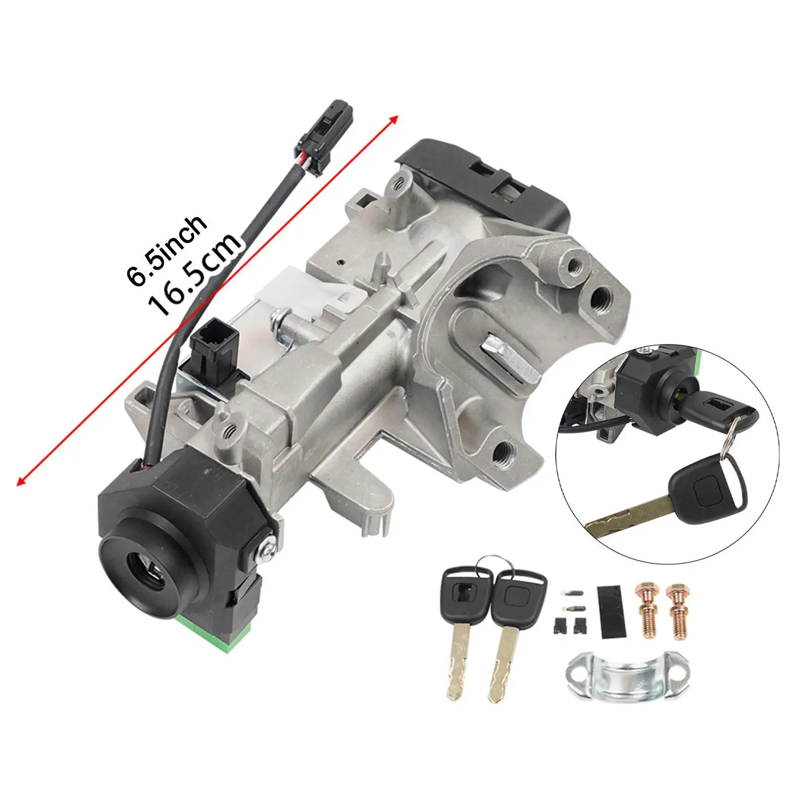 

Easy to Install Car Starter Switch Lock Cylinder High Performance Auto Accessory for Honda Accord CR-V Odyssey FIT 2003-2007