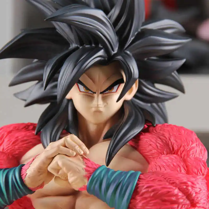 55cm 2%&Jt Studio Dragon Ball Anime Figures Ssj4 Son Goku Figures Super Saiyan 4 Goku Pvc Statue Collection Model Toys Gifts view 3