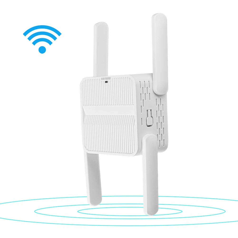 WiFi 6 répéteur Extender 1500Mbps sans fil WiFi Extender avec Port Ethernet WiFi 6 amplificateur 4*2dbi antennes amplificateur longue portée
