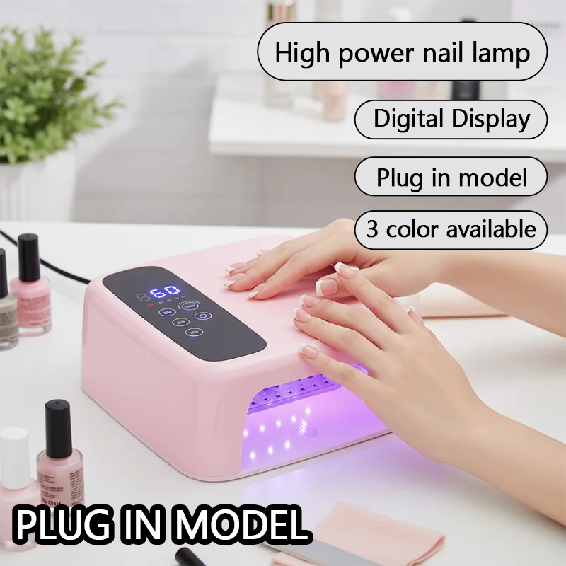 المكونات في LED هلام مسمار مصباح الأشعة فوق البنفسجية 72 واط غير قابلة للشحن 15600 مللي أمبير المهنية هلام مسمار تجفيف مصباح مناسبة لجميع منتجات أظافر هلامية