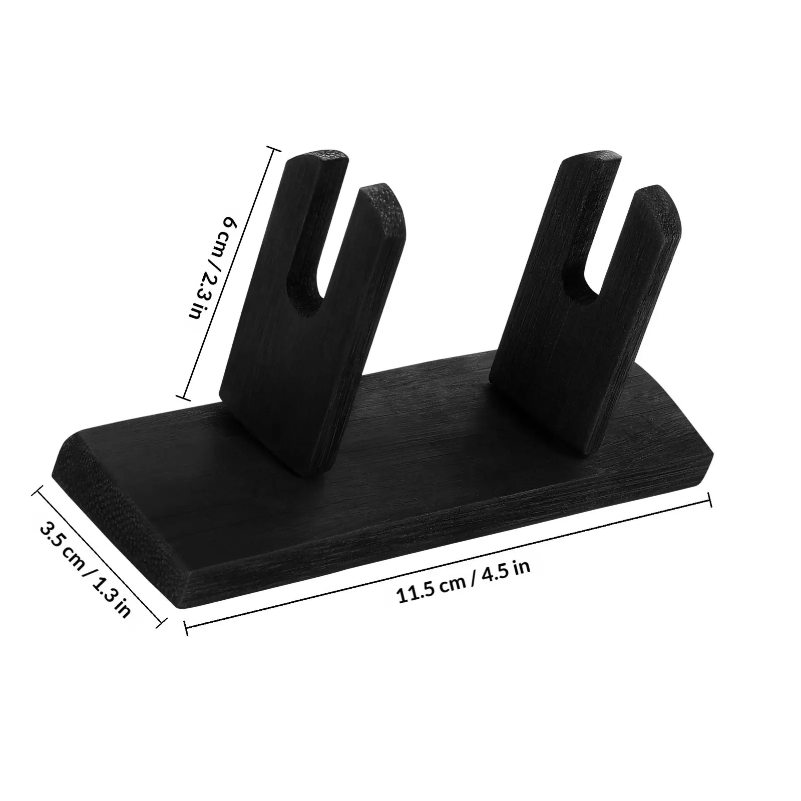 1Pcs Smooth Finished Wooden Folding Fan Stand Hand Fan Display Rack Lightweight Easy Assembly Natural Wood Grain Elegant Decor