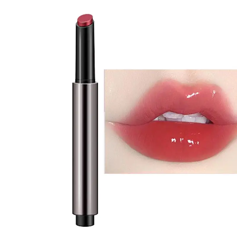 Jelly Lipstick Jelly Shimmer Press Lip Glaze Sweet Mint Jelly Lip Glaze   Moisturizing Crystal Lipstick Natural Solid Lip Gloss