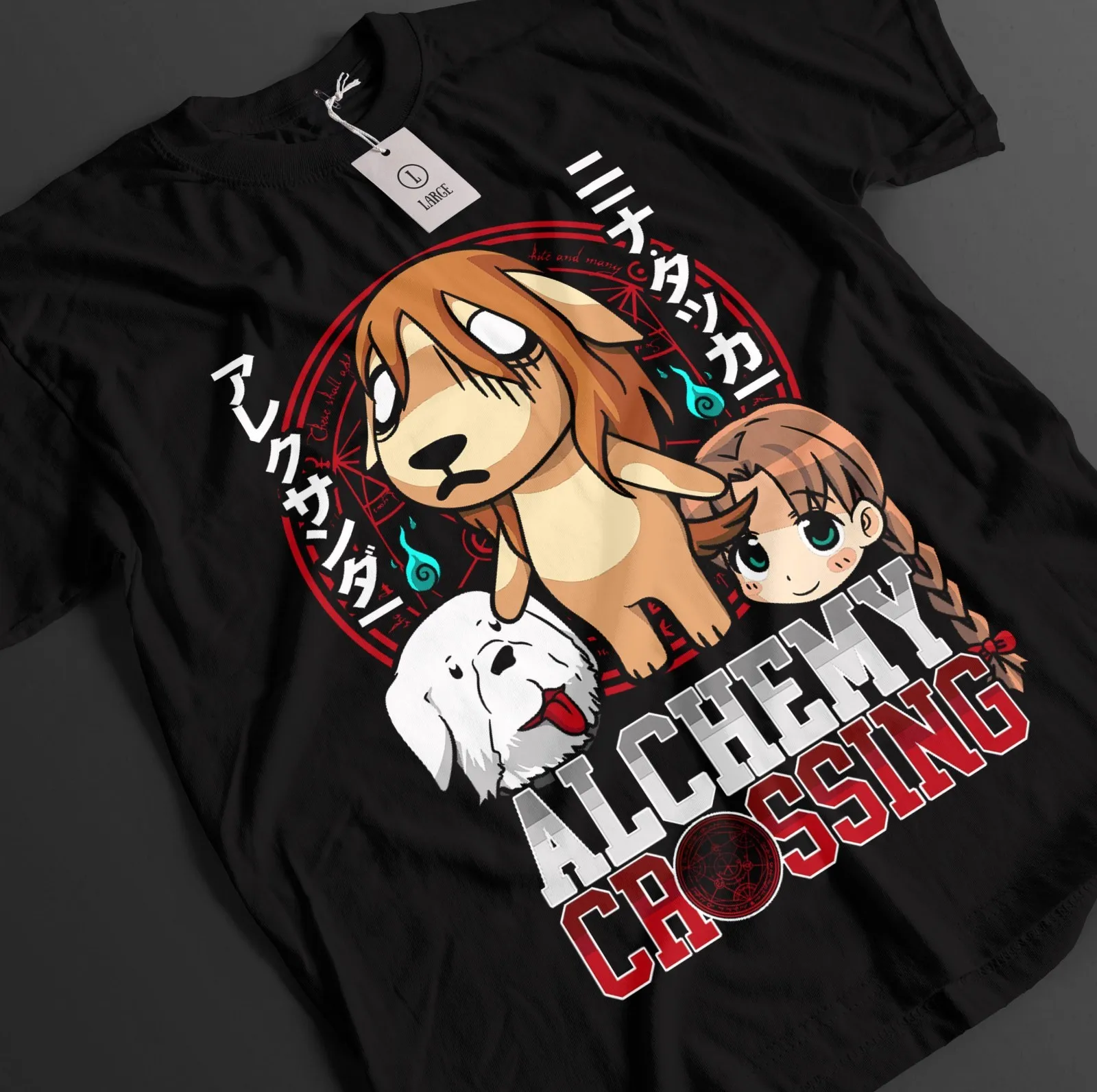 Fullmetal Alchemist Shirt Edward Elric Tshirt Alphonse T-Shirt Ed Al Top Roy Tee