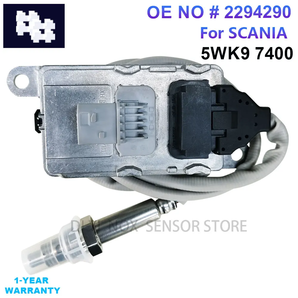 5WK97400 2294290/2064768/2247380/2296800 2294290 Nitrogen Oxygen Nox Sensor 24VFor Scania Motor Truck Accessoires