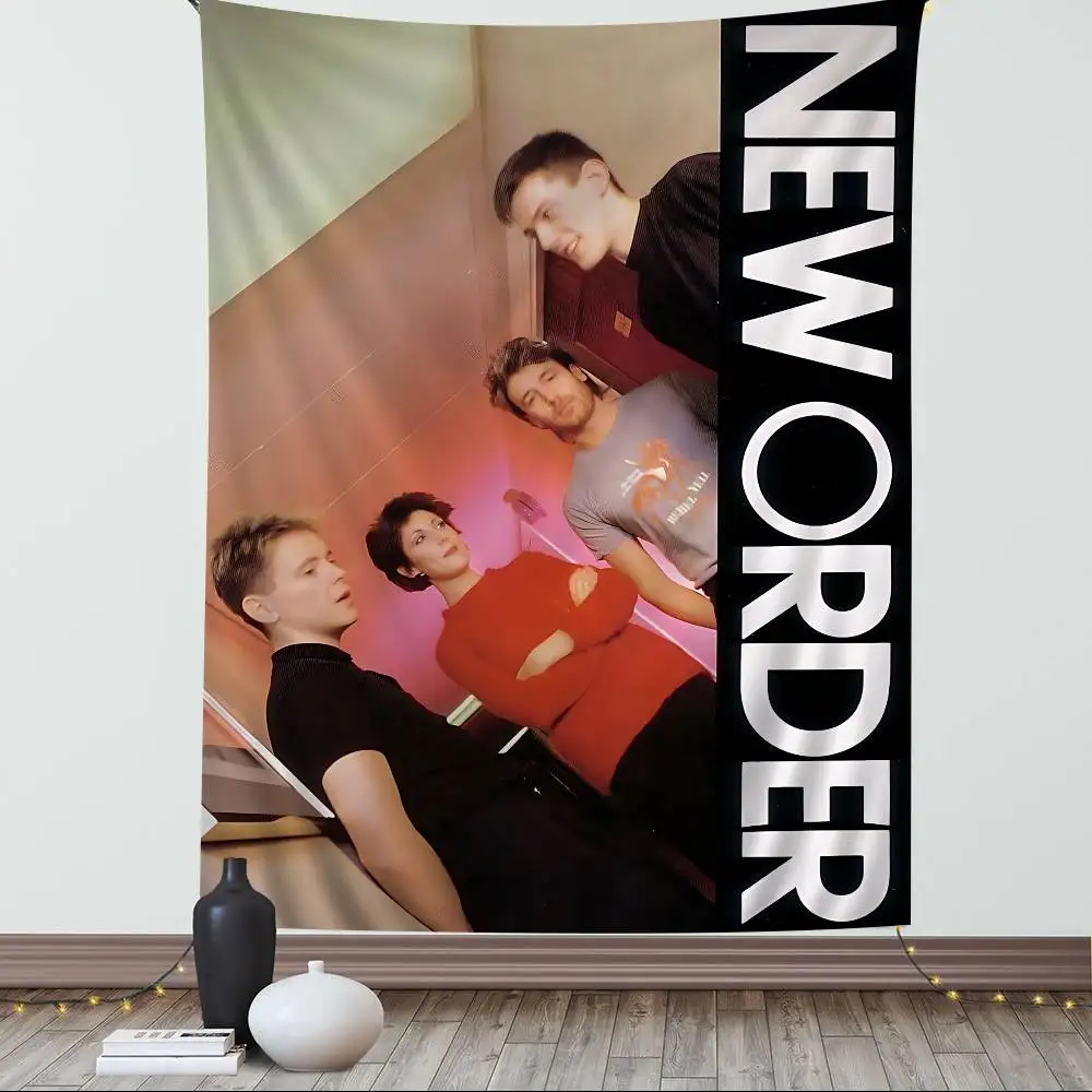 Cool band New Order Colorful Tapestry Wall Hanging Bohemian Wall Tapestries Mandala Wall Hanging Sheets