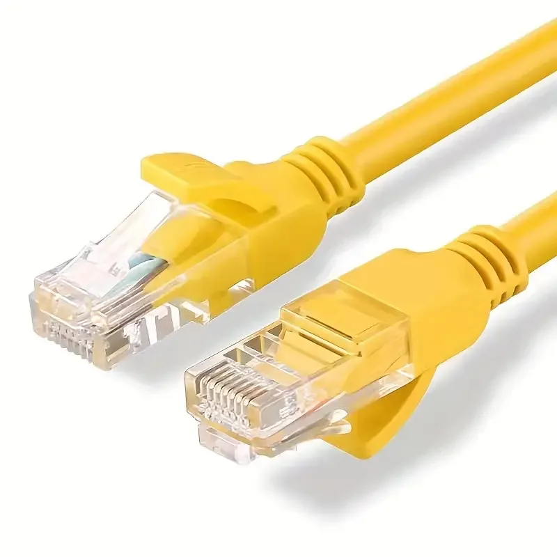 [كابل Cat5e عالي السرعة] كابل إيثرنت Cat5e عالي السرعة |   8 سنون ذكر إلى ذكر للاستخدام المنزلي والمكتبي
