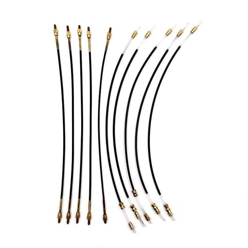 20pcs Violin Tail Gut Nylon/Steel wire End Rope Tail For 1/4-4/4 size tailpiece adjuster Violin accessories