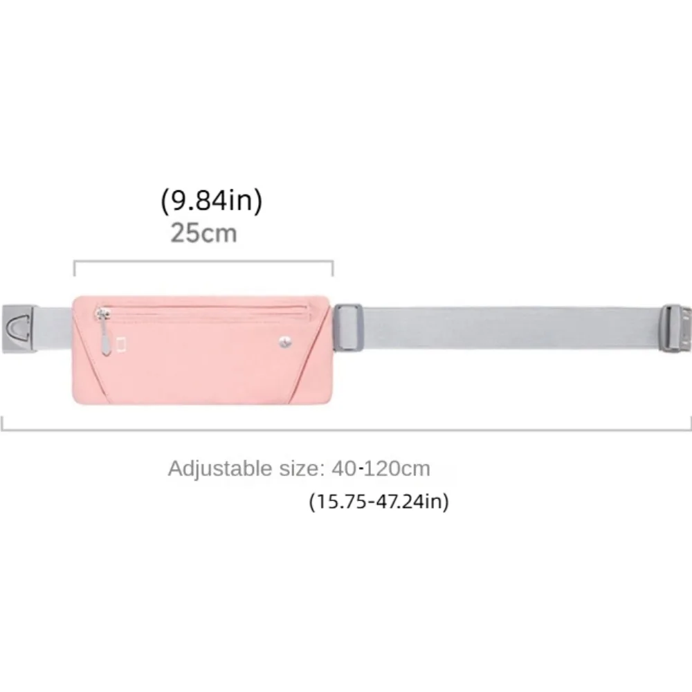Ultra-Thin Sport Mobile Waist Bag Close Fitting Multifunctional Running Waist Bag Large Capacity Storage Sports Phone Bag view 6