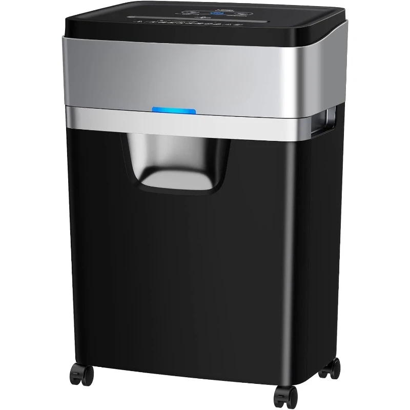 Paper Shredder, 20-Sheet 60 Mins Nonstop Heavy  Quiet Cross-Cut Shredder with 6.6 Gals Basket, Anti-Jam CD and Credit home.