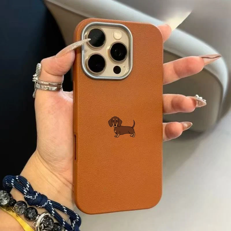 Phone Case For Xiaomi Poco 17 Pro Max Xiaomi 14T 13T 15T Pro 14 13 11 Lite 5G Brown Sausage Dog Silicone Bumper Cover