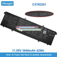Batería C31N2201 de 11.55V 3640mAh 42Wh para Portátil Vivobook 16 M1605YA X1605PA X1605ZA 15 F1504ZA X1504ZA Go 15 E1504FA E1504GA