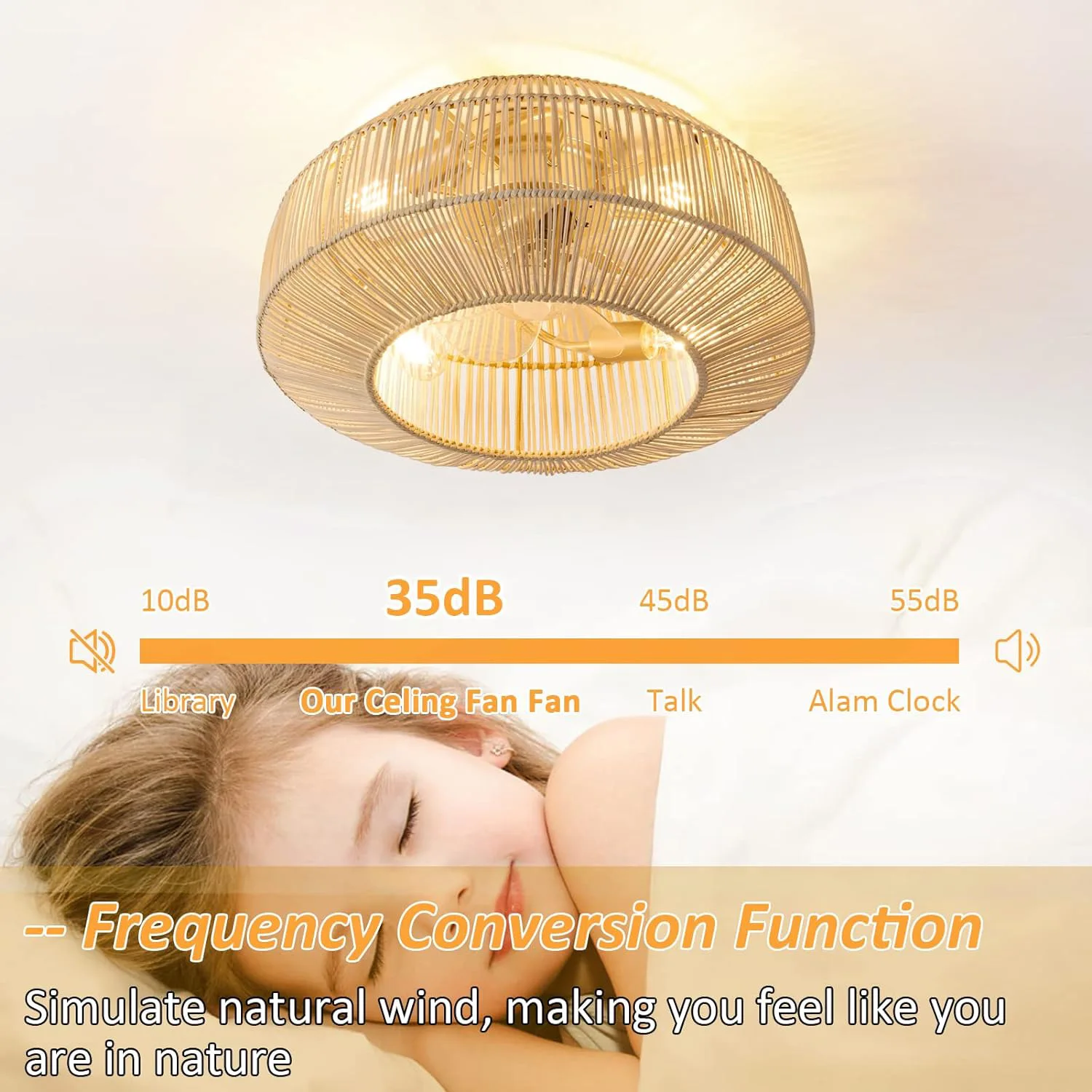 Retro Bamboo Rattan Ceiling Fan with Lights 2024 New Bedroom Ventilator Fan Lights Ceiling Fan Lamp Kitchen Island Small Room