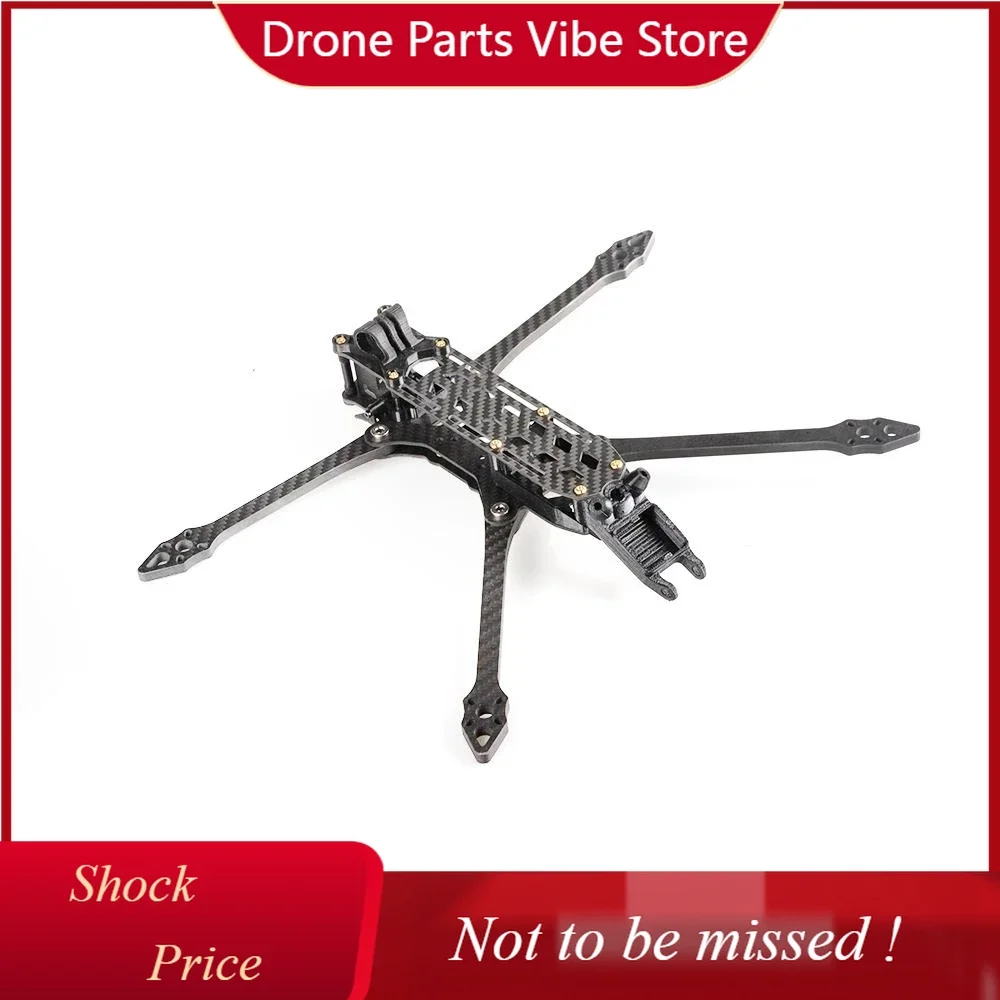 

DP HGLRC Rekon7 LR 324mm 7inch Long Range Frame Kits W/6mm Arm 3K Carbon Fiber Compatible 7inch Propeller for FPV Racing Drone P