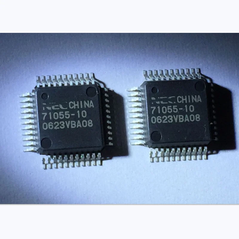 1Pcs UPD71055-10 UPD71055 Qfp Gloednieuwe Originele Ic Chip