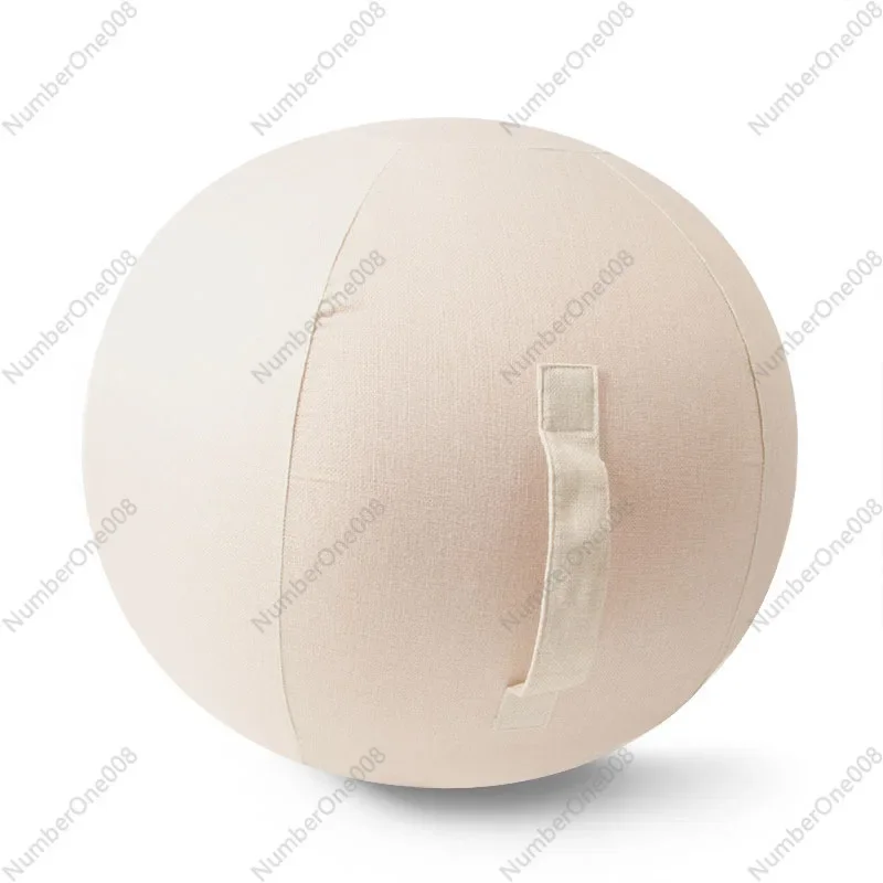 Fitness Beauty Explosion-proof Ball, Cotton and Linen Ball Cover Anti-dirty Breathable Protective Cover 55/60/65 CM