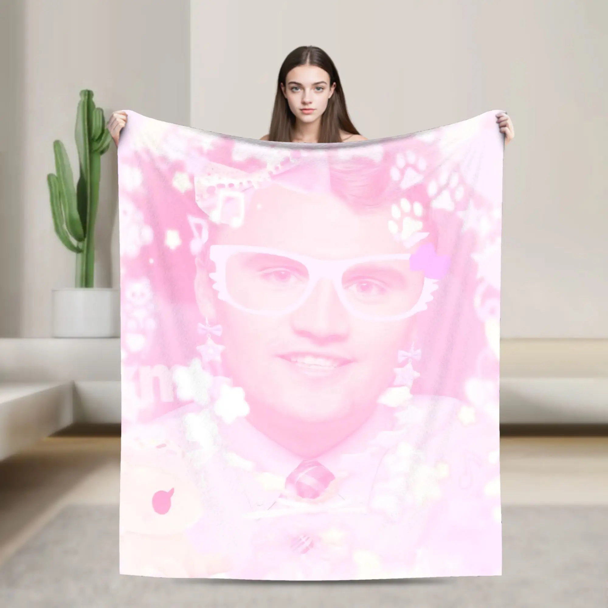 New Arrival Charlie Kirk funny meme Blanket Super Soft Fleece  Relax Throw Blankets Machine Washable