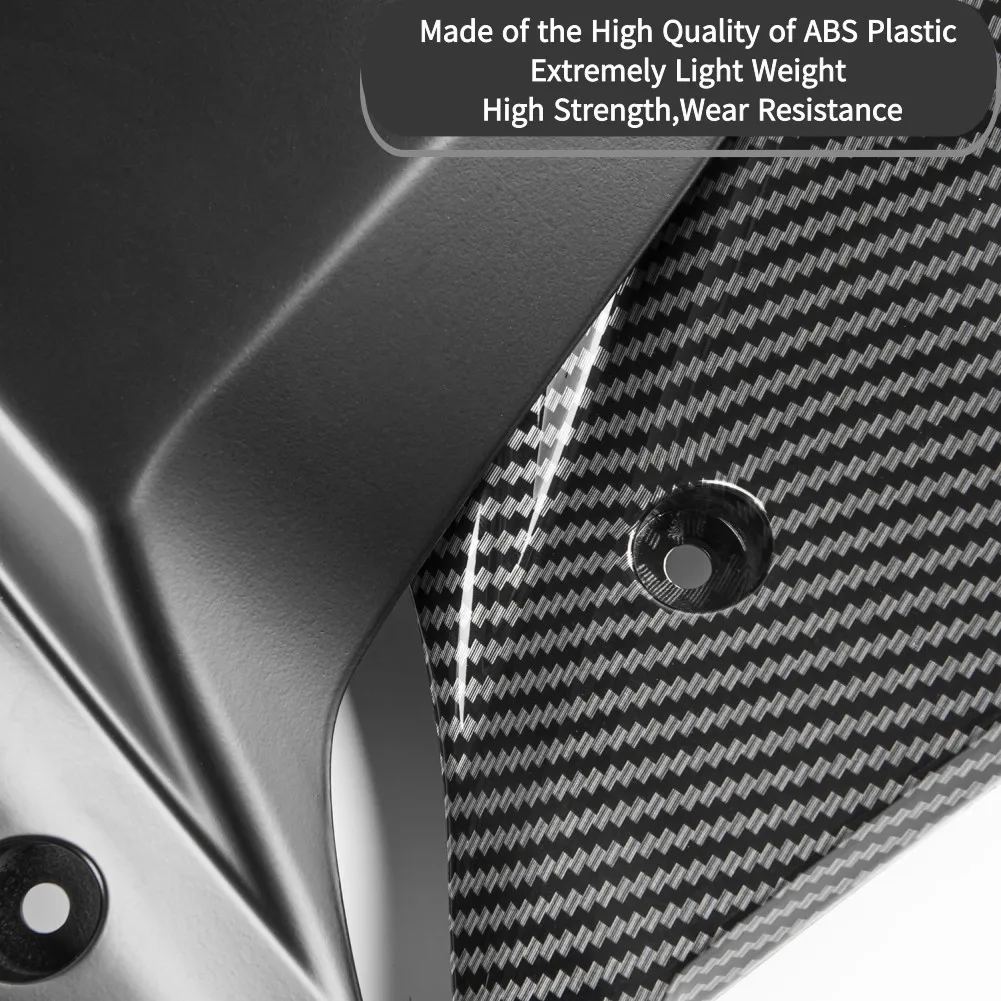 For KAWASAKI NINJA ZX-14 ZX14 2006 2007 2008 2009 2010 2011 Carbon Fiber Side Engine Mid Knee Guard Fairing Cover Knee guard