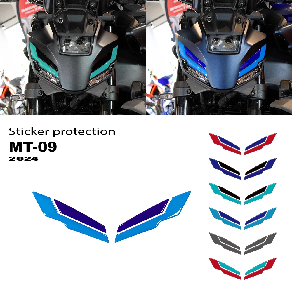 

mt 09 2025 accessories For MT-09 2024 Front Protections Motorcycle Accessories Decorative 3D Sticker Protection Kit