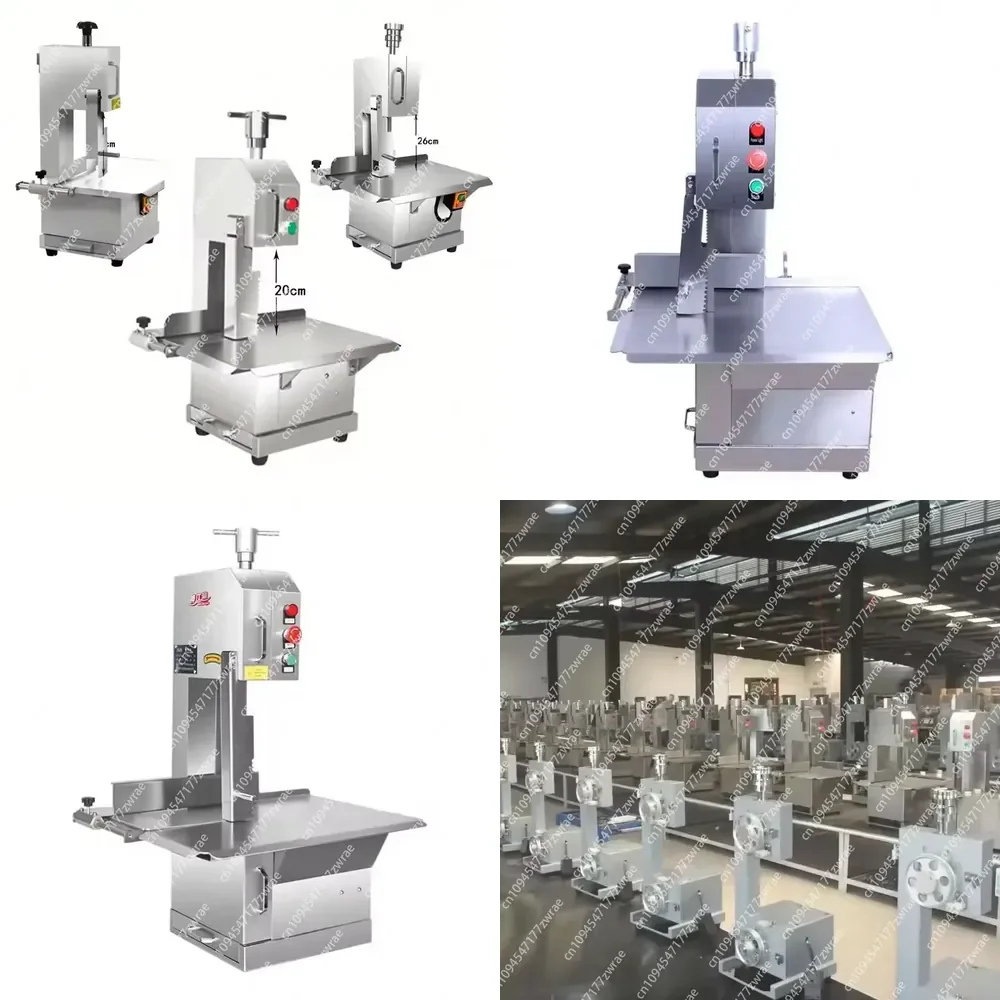 Commercial Automatic Meat Bone Cutting Machine Stainless Steel Meat and Bone Cutting Machine Electric Saw