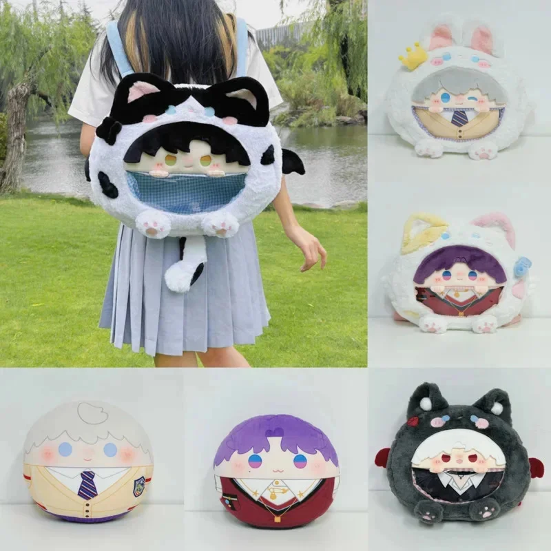 Love And Deep Space Itabag Backpacks Y2K Kawaii Back To School Zayne Sylus Rafayel Xavier Action Figure Storage Student Backpack