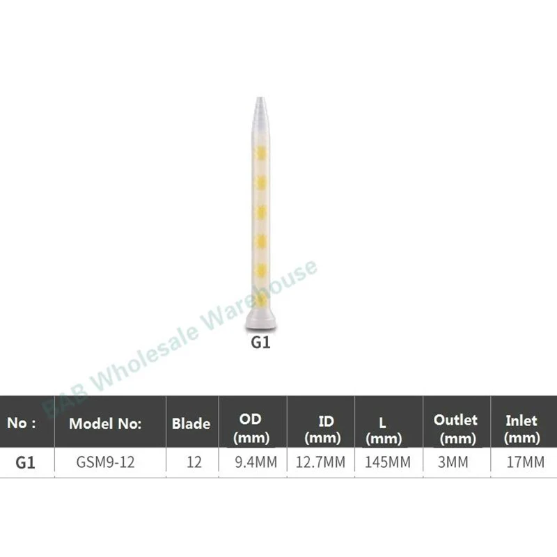 Imagem -04 - Resina Epóxi Estática Mixer Tube Máquina de Enchimento de Cola Automática ab Glue Estática Mixer Mixer Tube Gsm912