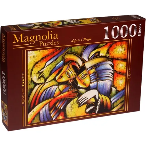 Magnolia Puzzle 1000 Piece Jigsaw Puzzle Abstract Face Abstract Face 3526