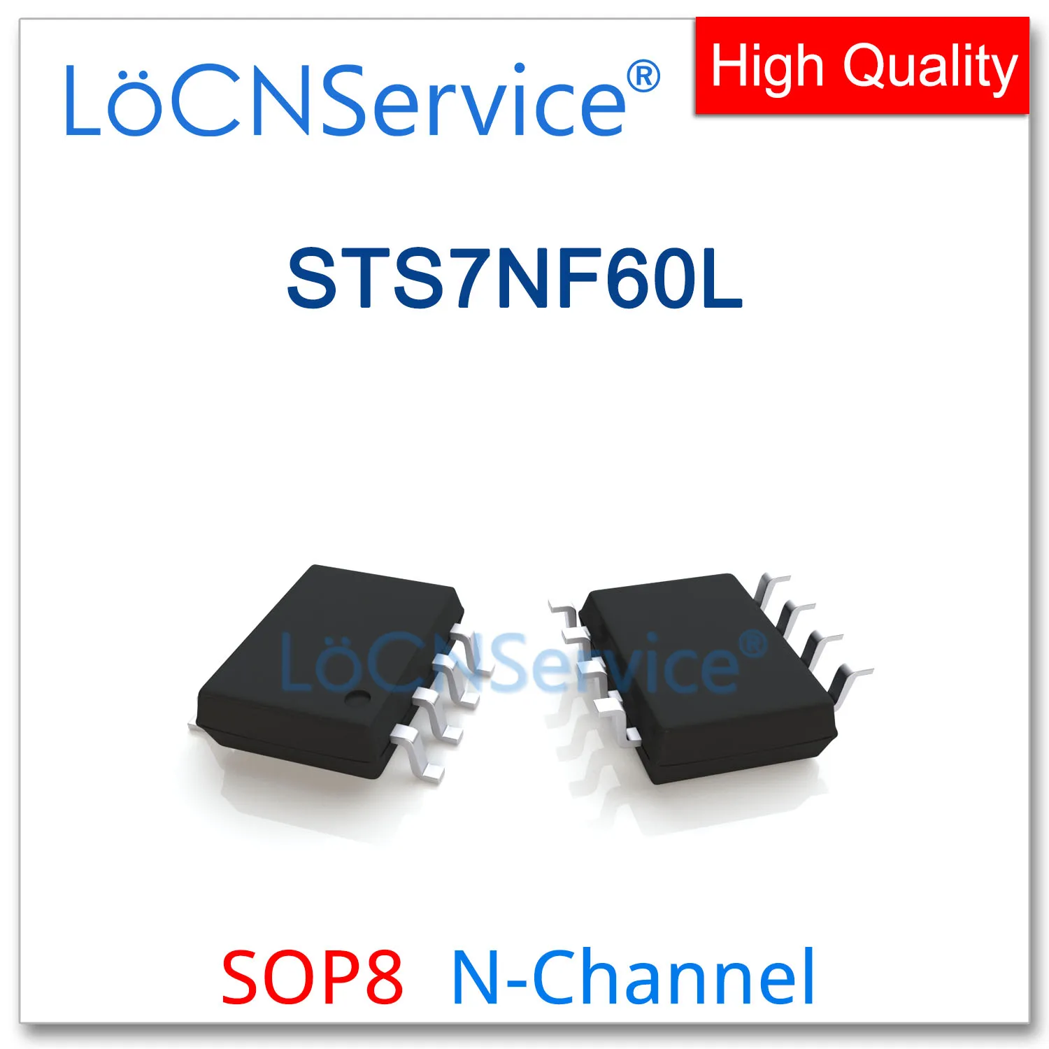 LoCNService 50 pz SOP8 STS7NF60L N-CHANNEL STS di alta qualità