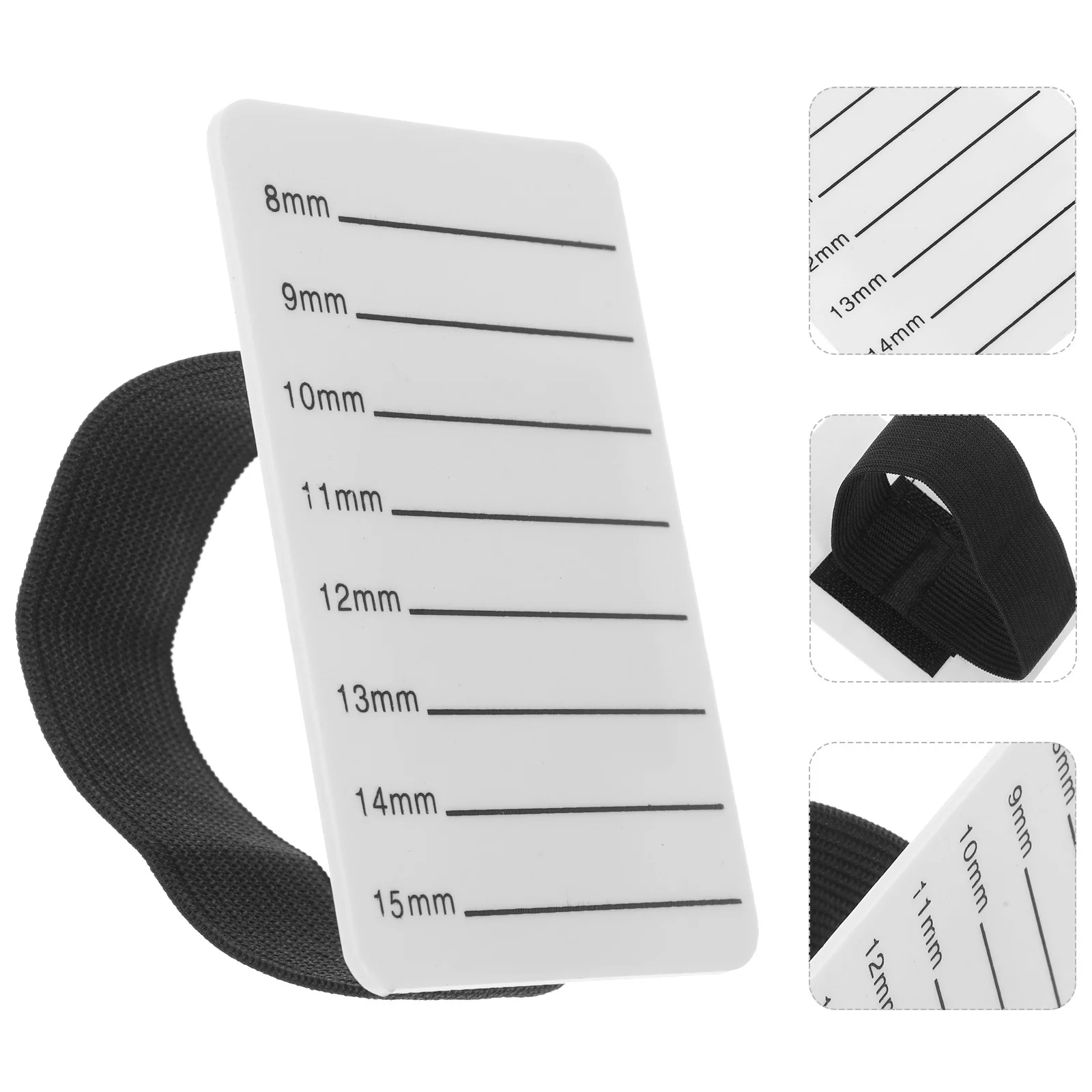 1pc Acryl Lash Tray 8-15Mm Glatte Kante Wimpern Verlängerung Werkzeug Langlebig Falsche Wimpern Halter Bord Make-Up künstler Lash