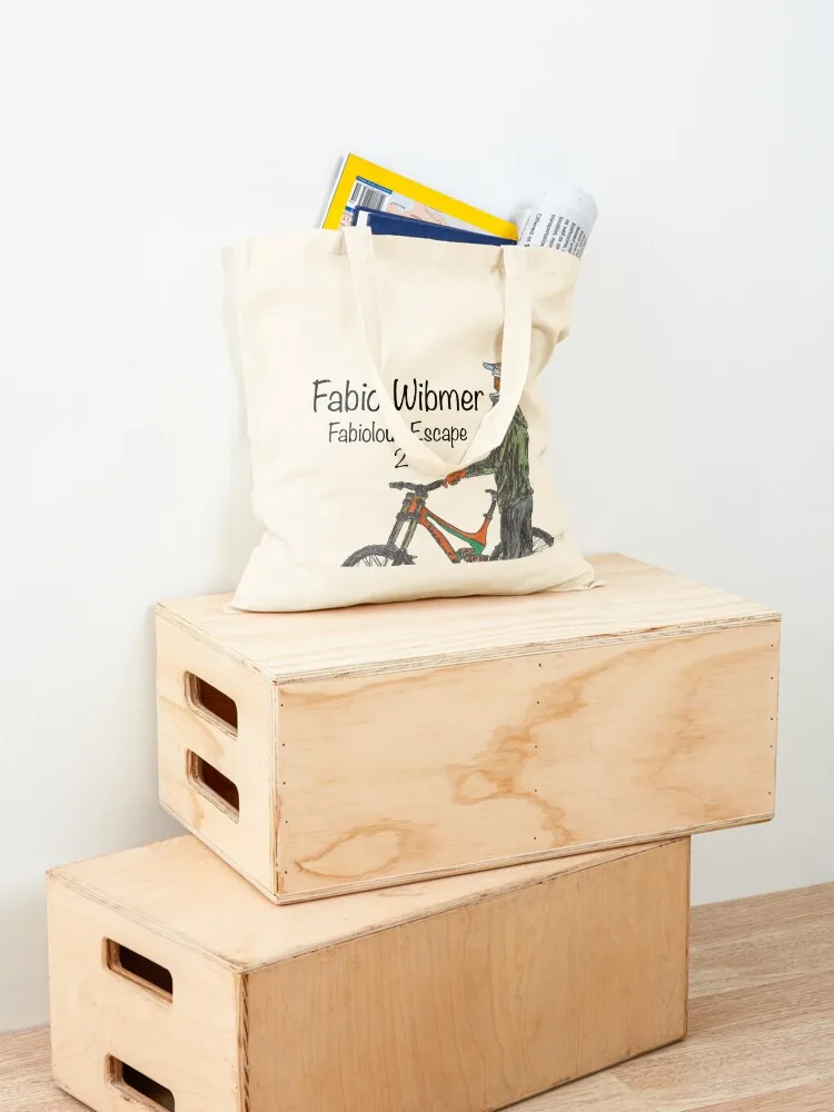 Fabio Wibmer Fabiolous Escape 2 Tote Bag shopping bag logo Customizable tote bag Women's bags Large bags for women