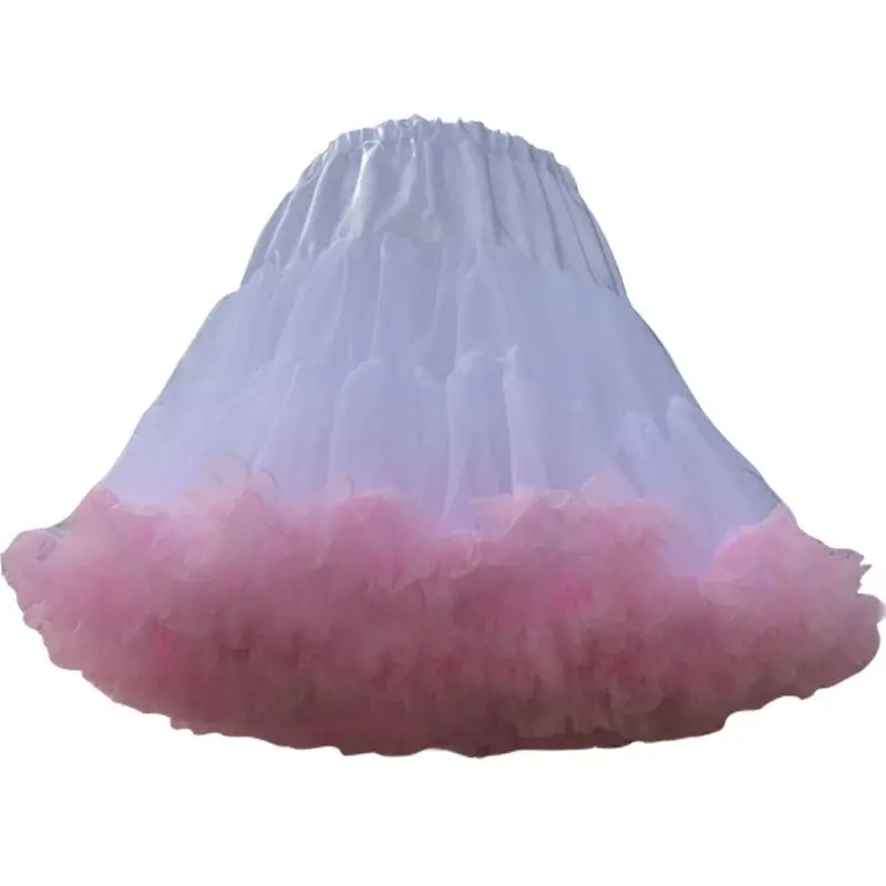 

Puffy Short Girls Underskirt Cosplay Party Dress Petticoat Lolita Petticoats Ballet Tutu Skirts Rockabilly Women Crinoline