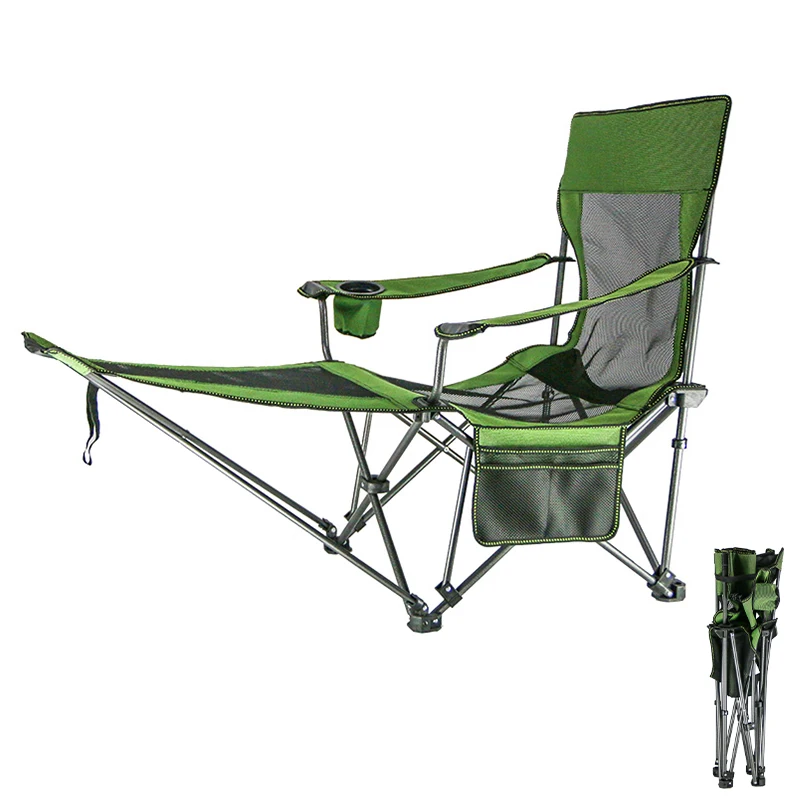 

Outdoor Travel Lounge Adjustable Ultra Light Portable Fishing Stool Aluminium Camping Folding Chair