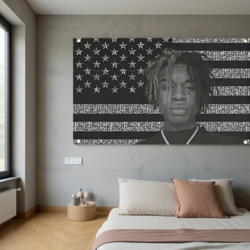 Rap Hip Hop Music Singer Art Poster Tapestry Canvas Wall Art for Living Room Bedroom Wall Decor