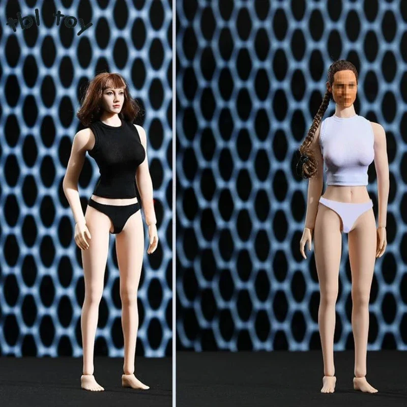 

1/6 Scale Sexy Thong Vest Underwear Knickers Set Two Colors Model for 12 Inch Soldier Parts Components Toy Figures