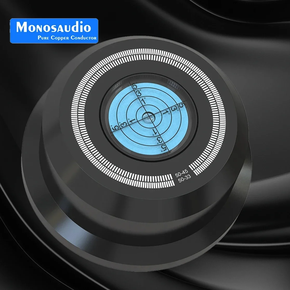 Monosaudio LP Disc Stabilizer Turntable Vinyl 50HZ Record Weight  Clamp HiFi Audioph RT532S RT532Bile Grade Vinyl Vibration