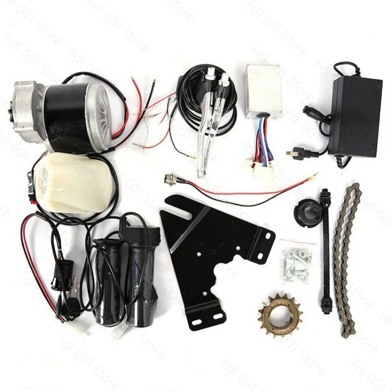 Electric Bike Conversion Kit Brushed Motor for India Bicycle to Ebike