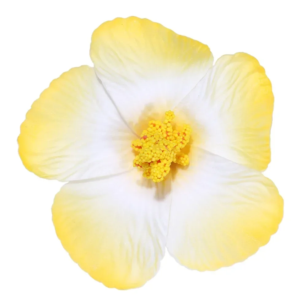 أغطية الرأس زهرة هاواي مقاطع الشعر الانفجارات الجانبية كليب إكسسوارات الشعر مقاطع الزهور الاصطناعية مناسبة عطلة حفلات الشاطئ #5