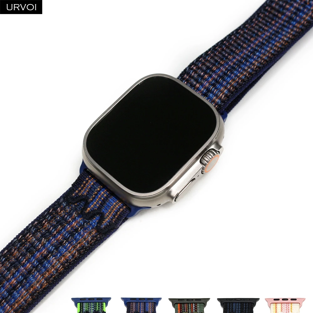 Спортивный Ремешок Urvoi Для Apple Watch Ultra 2 Серии 9, 8, 7