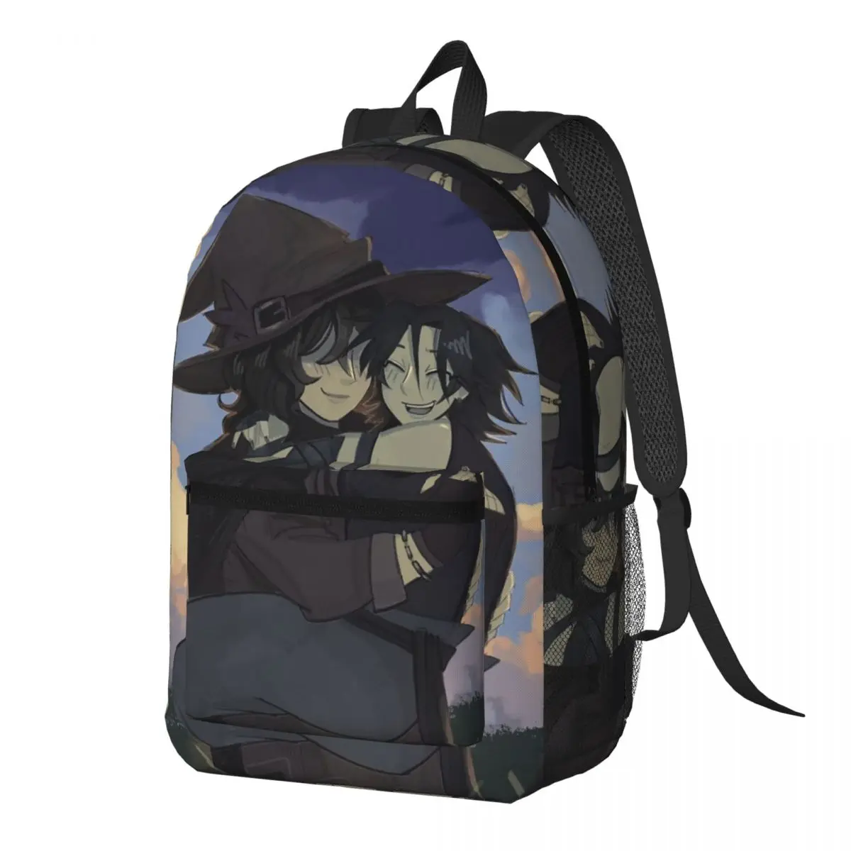 Azuretime Anime Azure Two Time Forsaken Backpack Daypack Large Capacity Kids BookBag School Bag Shoulder Bags for Men Women