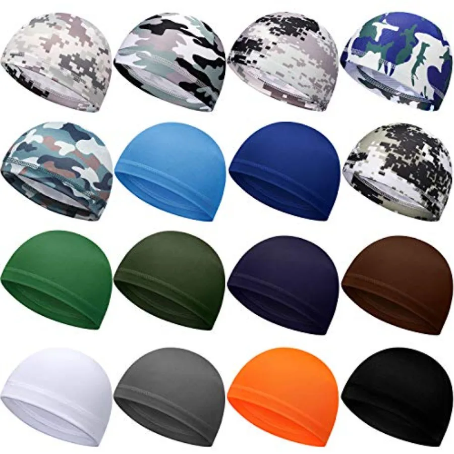 

Pcs Cooling Skull Cap Helmet Liner Men Women Sweat Wicking Cycling Hat Sport Run Motorcycle Beanies Head Wrap