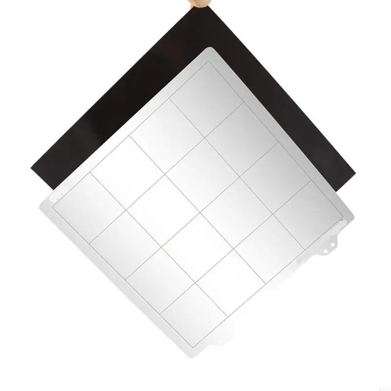 

R58F 3D-принтер Горячий кровать 22 см/8,66 'Магнитная наклейка B Сторона +Двойная текстура PEI Стальная пластина для