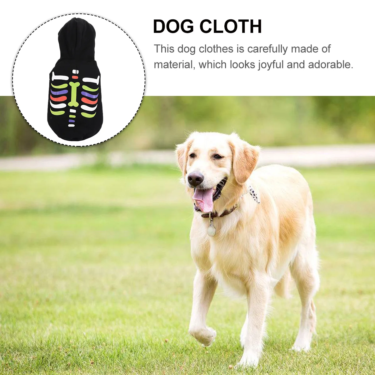 

1Pcs Halloween Pet Dog Hoodie Soft Comfortable Breathable Dog Clothes Warm Autumn Winter Party Costume Halloween Pet Cloth