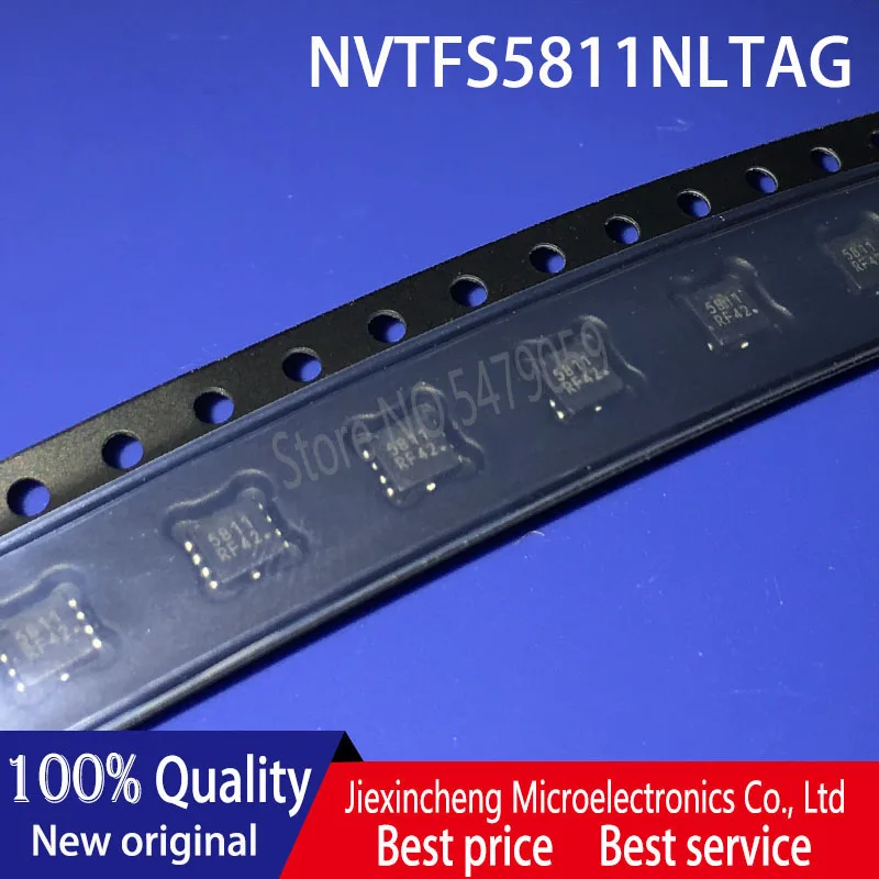 NVTFS5811NLTAG маркировка: 5811 NVTFS5811 MOSFET N-CH 40В 40А 8wdfn