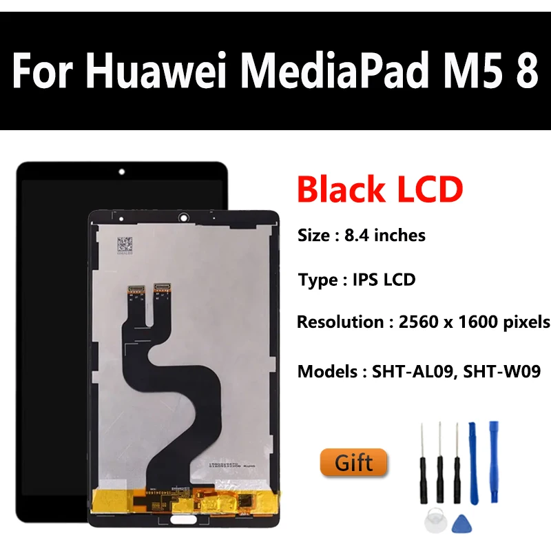 OEM LCD For Huawei MediaPad M5 8.4 SHT-AL09 SHT-W09 LCD Display