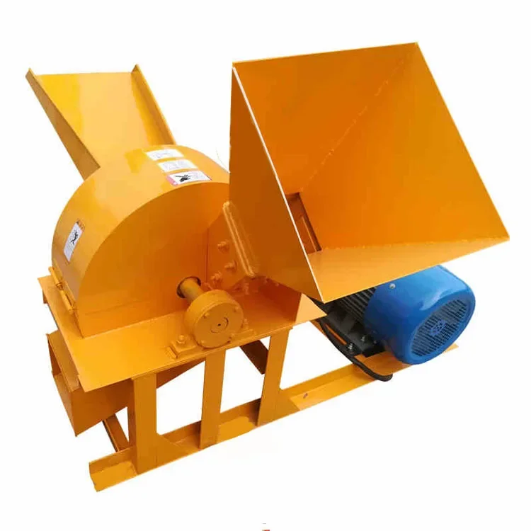 Pine wood log powder crusher olive wood sawdust grinder shredder machine